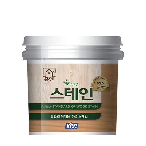 KCC페인트 숲으로 홈앤 스테인(3.5L/수용성/색상선택)몰딩닷컴