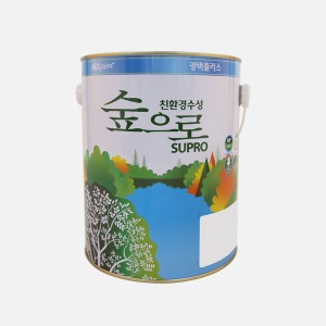 KCC페인트 숲으로 광택플러스-투명(친환경/4L)몰딩닷컴